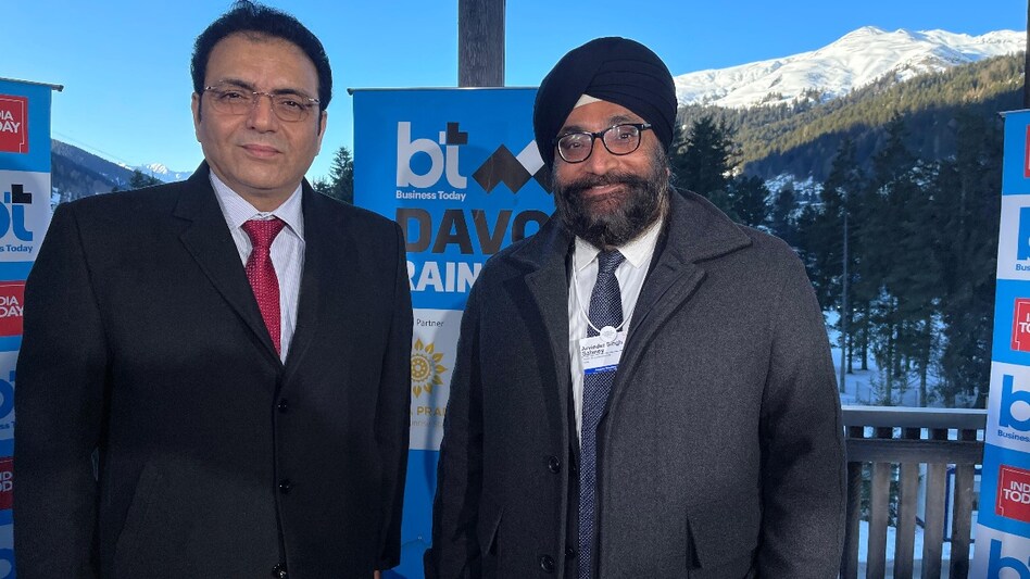 Indian Oil Chairman AS Sahney at WEF Davos 2025 Indian Oil Chairman AS Sahney at WEF Davos 2025