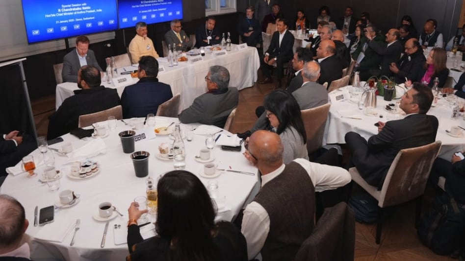 Emphasizing India's position on the global stage, Naidu highlighted that Indians are widely regarded as one of the most adaptable and respected communities worldwide. (Photo: @ncbn) Emphasizing India's position on the global stage, Naidu highlighted that Indians are widely regarded as one of the most adaptable and respected communities worldwide. (Photo: @ncbn)