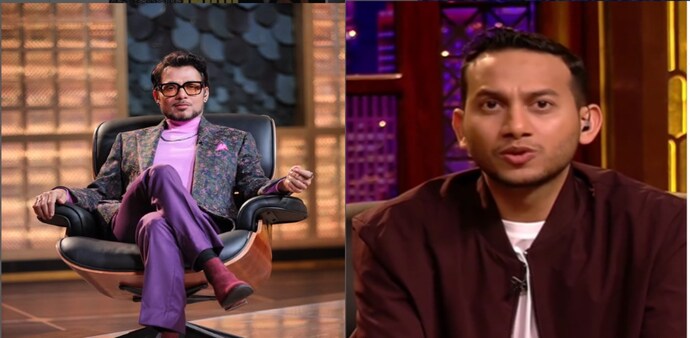 During luxury goods servicing brand Sneakinn's pitch, some 'sharks' poked fun at Mittal's age but a similar comment by Agarwal irked Mittal. During luxury goods servicing brand Sneakinn's pitch, some 'sharks' poked fun at Mittal's age but a similar comment by Agarwal irked Mittal.