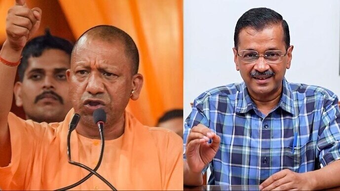 Arvind Kejriwal asks Yogi Adityanath to guide Amit Shah on Delhi's law and order situation Arvind Kejriwal asks Yogi Adityanath to guide Amit Shah on Delhi's law and order situation