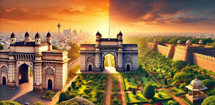 A social media user recently shared his experience of visiting Bengaluru.(Image by AI) A social media user recently shared his experience of visiting Bengaluru.(Image by AI)