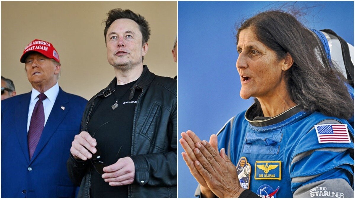 Donald Trump Elon Musk Sunita Williams Donald Trump Elon Musk Sunita Williams