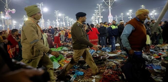 Uttar Pradesh Chief Minister Yogi Adityanath has announced the formation of a three-member judicial commission to investigate the causes of the stampede. Uttar Pradesh Chief Minister Yogi Adityanath has announced the formation of a three-member judicial commission to investigate the causes of the stampede.
