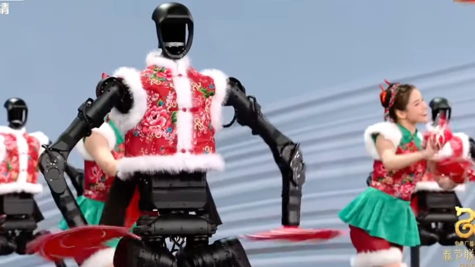 Unitree Robots dancing in China Unitree Robots dancing in China