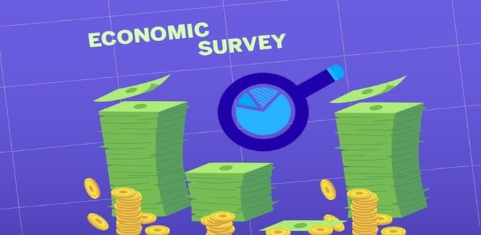 The survey has laid out India’s economic outlook as stable with FY26 real GDP growth estimated to grow between 6.3%-6.8%. The survey has laid out India’s economic outlook as stable with FY26 real GDP growth estimated to grow between 6.3%-6.8%.