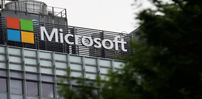 Microsoft logo Microsoft logo