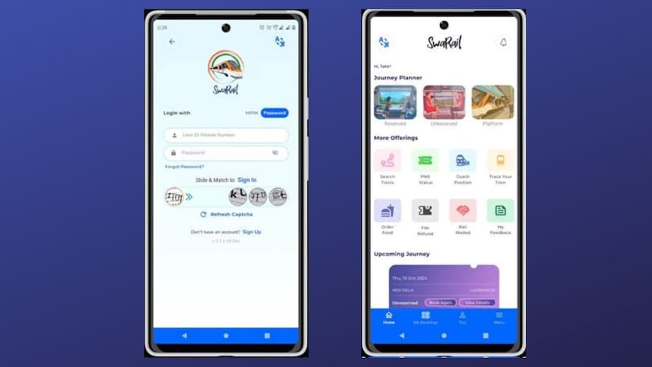 Indian Railways launches SwaRail superapp Indian Railways launches SwaRail superapp