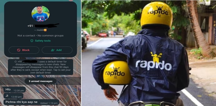 Rapido driver called woman passenger multiple times and sent messages on Whatsapp even after the ride ended. (Photo: Representational Image) Rapido driver called woman passenger multiple times and sent messages on Whatsapp even after the ride ended. (Photo: Representational Image)