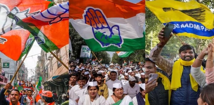 Delhi elections: Poll promises in the run up to the election revolved around cash transfer schemes by AAP, which was countered by corruption allegation by the BJP. Delhi elections: Poll promises in the run up to the election revolved around cash transfer schemes by AAP, which was countered by corruption allegation by the BJP.