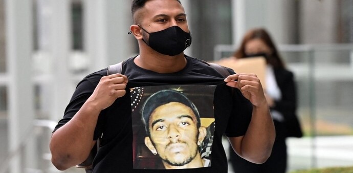 Indian-origin Singaporean rapper Subhas Nair. (AFP/File) Indian-origin Singaporean rapper Subhas Nair. (AFP/File)