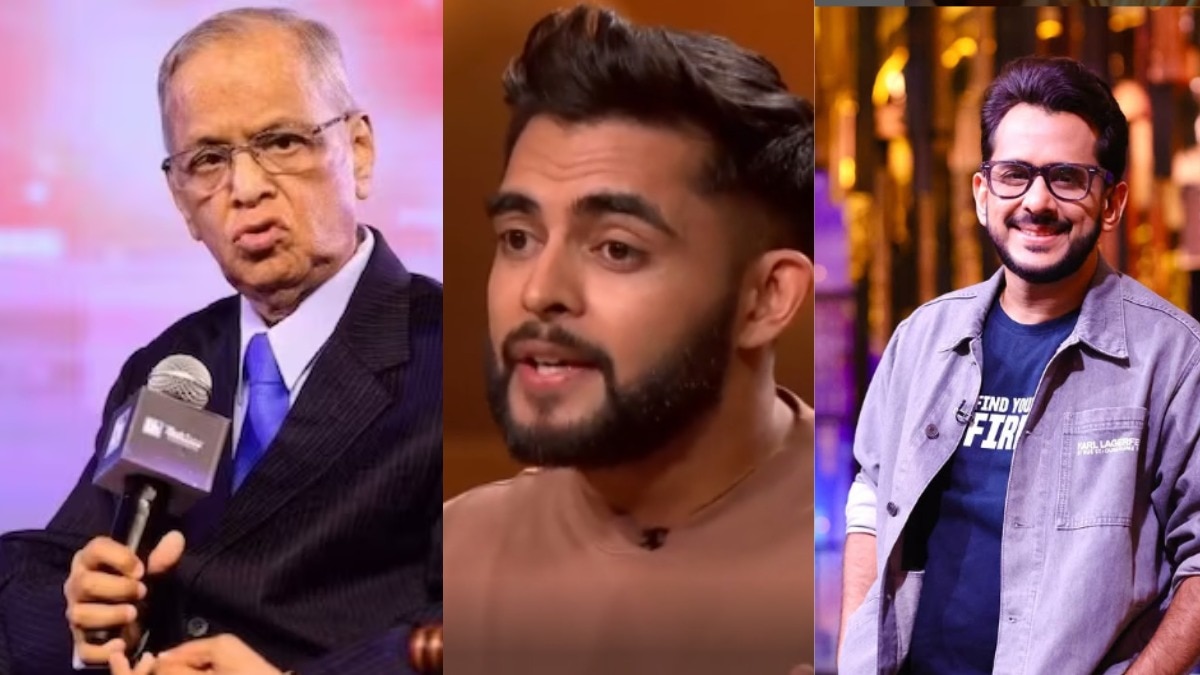 Narayana Murthy just got a shout-out on Shark Tank India 4! Narayana Murthy just got a shout-out on Shark Tank India 4!