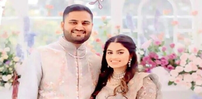 Jeet Adani and Diva Jaimin Shah Jeet Adani and Diva Jaimin Shah