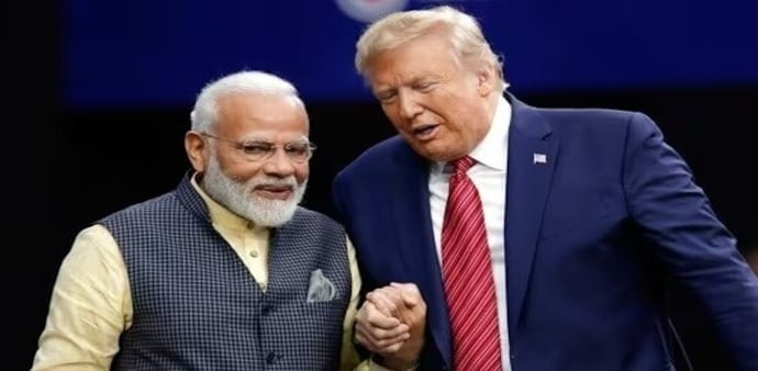PM Modi and Donald trump. PM Modi and Donald trump.