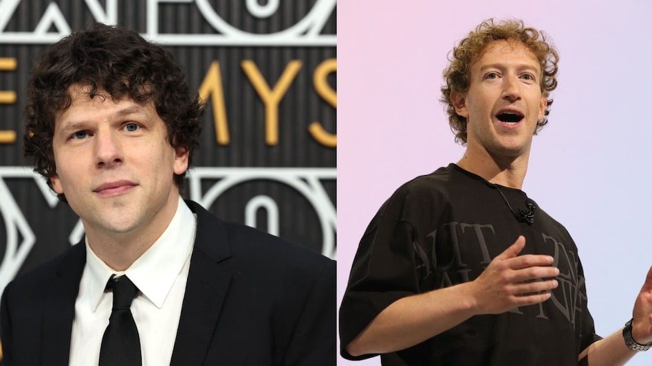 Jesse Eisenberg and Mark Zuckerberg Jesse Eisenberg and Mark Zuckerberg