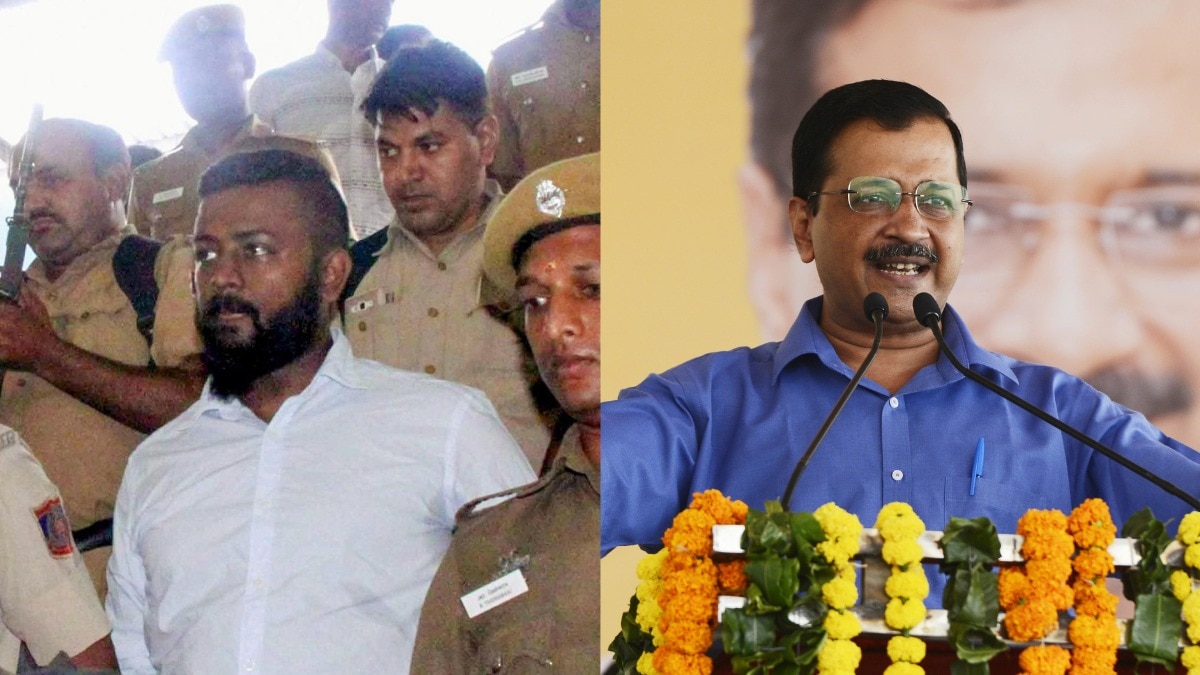 Sukesh Chandrashekhar says 'congratulations' to Kejriwal post AAP loss in Delhi Sukesh Chandrashekhar says 'congratulations' to Kejriwal post AAP loss in Delhi