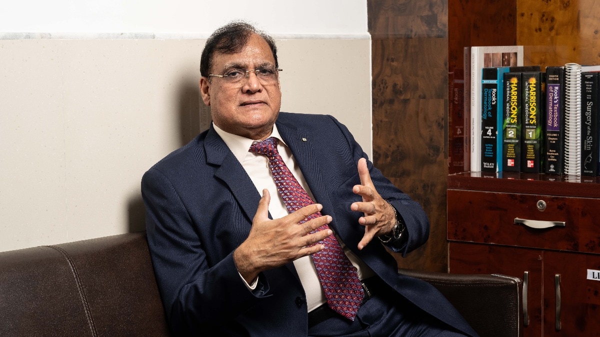 Cancer care is becoming an increasing priority for us, and we aim to address this gap in the near future, Dr. VS Chauhan, CMD of Prakash Hospital, said.(Photo: Hardik Chhabra) Cancer care is becoming an increasing priority for us, and we aim to address this gap in the near future, Dr. VS Chauhan, CMD of Prakash Hospital, said.(Photo: Hardik Chhabra)