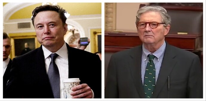Elon Musk and John Kennedy Elon Musk and John Kennedy