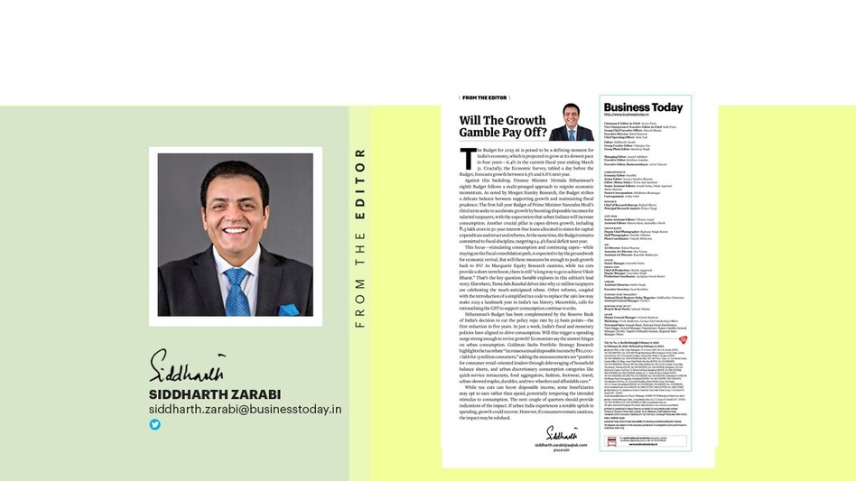 Will the Government's Growth Gamble in Union Budget 2025-26 pay off? Will the Government's Growth Gamble in Union Budget 2025-26 pay off?
