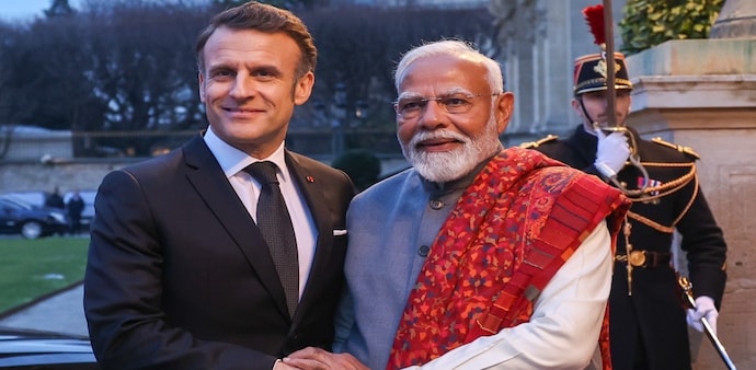 Prime Minister Modi and French President Emmanuel Macron Prime Minister Modi and French President Emmanuel Macron