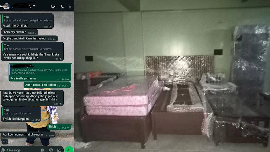 Bride calls off wedding after groom insults dowry furniture in rude texts (Reddit/Odd_Chocolate_4257) Bride calls off wedding after groom insults dowry furniture in rude texts (Reddit/Odd_Chocolate_4257)