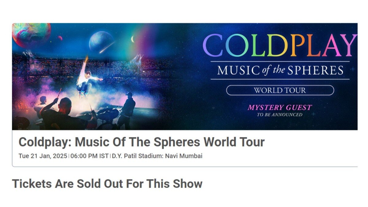 The resale and black marketing issue reached the Bombay High Court through a PIL highlighting irregularities in ticket sales for British band Coldplay’s concert. The resale and black marketing issue reached the Bombay High Court through a PIL highlighting irregularities in ticket sales for British band Coldplay’s concert.