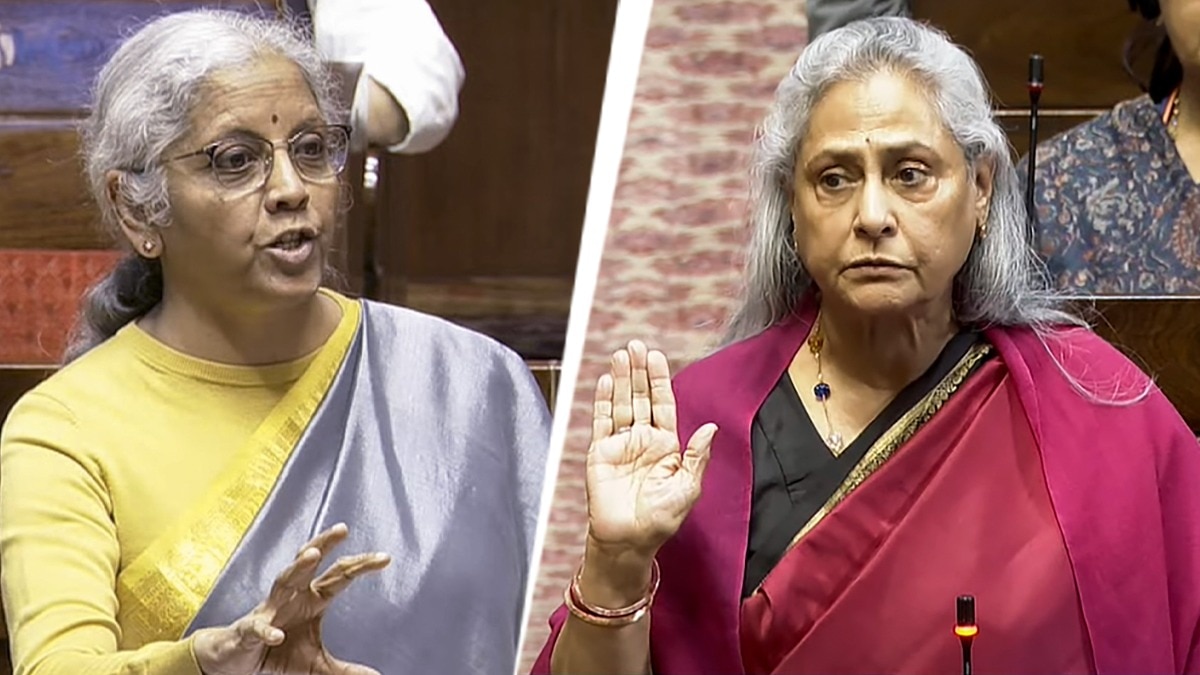 FM Sitharaman counters Jaya Bachchan FM Sitharaman counters Jaya Bachchan
