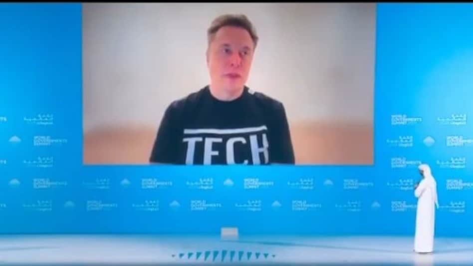Elon Musk virtually attends the World Governments Summit in Dubai Elon Musk virtually attends the World Governments Summit in Dubai