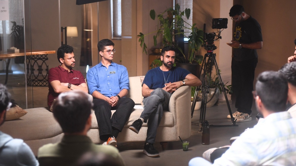 Kamath’s interaction was part of the second cohort launch for his Nikhil Kamath-led WTFund, unveiled on February 13. (Photo: @nikhilkamathcio) Kamath’s interaction was part of the second cohort launch for his Nikhil Kamath-led WTFund, unveiled on February 13. (Photo: @nikhilkamathcio)