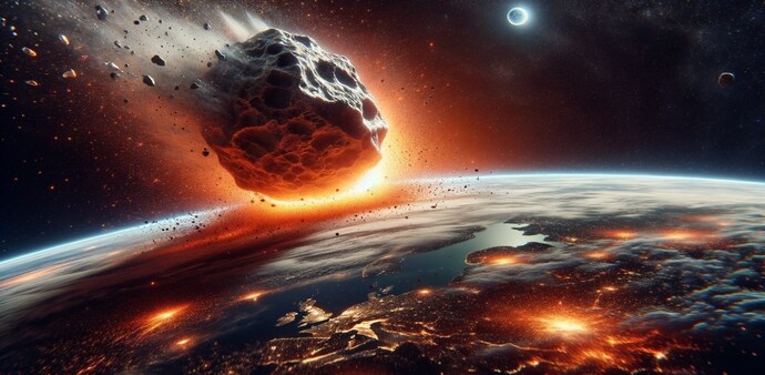 Though its impact probability is still relatively low, the asteroid has quickly climbed to the top of global risk charts. Though its impact probability is still relatively low, the asteroid has quickly climbed to the top of global risk charts.