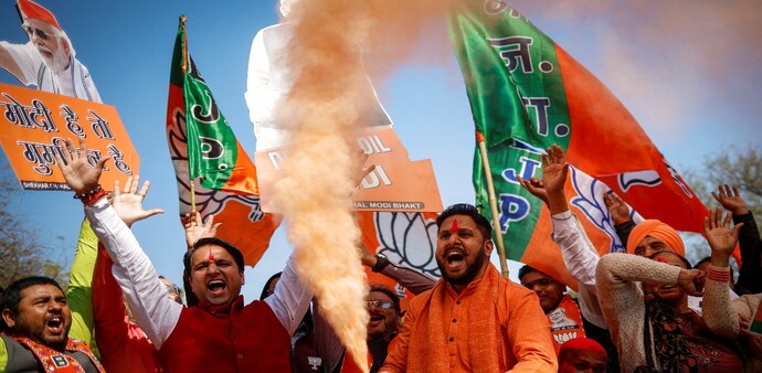 Oath-taking ceremony of new Delhi CM after BJP's victory is expected to be on Feb 18 Oath-taking ceremony of new Delhi CM after BJP's victory is expected to be on Feb 18