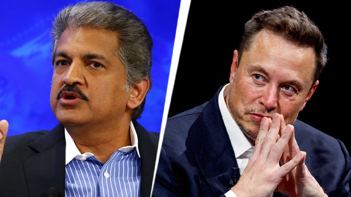 Anand Mahindra responds to question on competition from Elon Musk's Tesla Anand Mahindra responds to question on competition from Elon Musk's Tesla