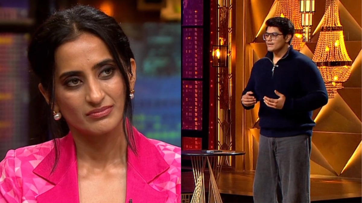 Vineeta Singh, however, told Reyansh things as they stood even though he is just 18 years old. Vineeta Singh, however, told Reyansh things as they stood even though he is just 18 years old.