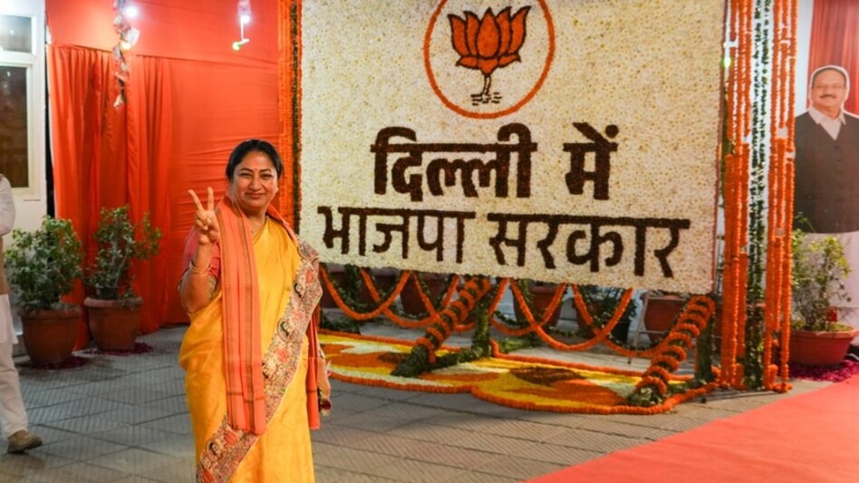 Rekha Gupta's rise to the position of chief minister marked the end of a ten-year rule by the Arvind Kejriwal-led Aam Aadmi Party. Rekha Gupta's rise to the position of chief minister marked the end of a ten-year rule by the Arvind Kejriwal-led Aam Aadmi Party.