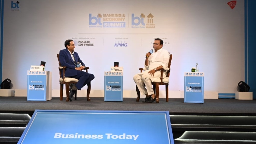 Maharashtra Speaker Rahul Narwekar at the Business Today Banking & Economy Summit and Best Banks Awards Maharashtra Speaker Rahul Narwekar at the Business Today Banking & Economy Summit and Best Banks Awards