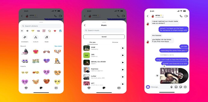 Instagram DMs get new features Instagram DMs get new features