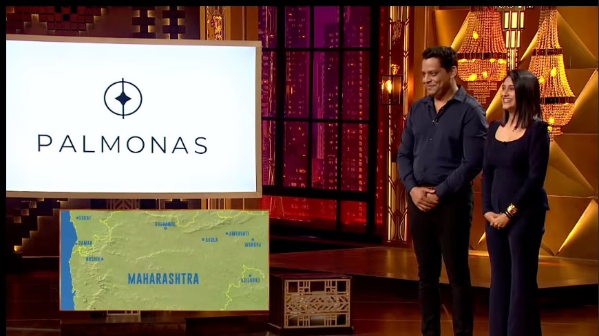 PALMONAS secures ₹1.26 crore on Shark Tank India, backed by Namita Thapar and Ritesh Agarwal (@palmonas_official/Instagram) PALMONAS secures ₹1.26 crore on Shark Tank India, backed by Namita Thapar and Ritesh Agarwal (@palmonas_official/Instagram)
