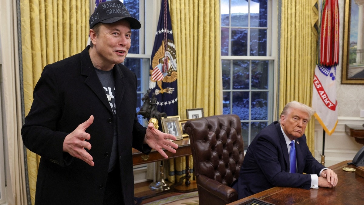 Elon Musk with US President Donald Trump in the Oval Office. Elon Musk with US President Donald Trump in the Oval Office.