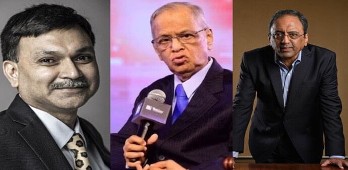 Aswin Yardi, N R Narayana Murthy, S N Subrahmanyan Aswin Yardi, N R Narayana Murthy, S N Subrahmanyan