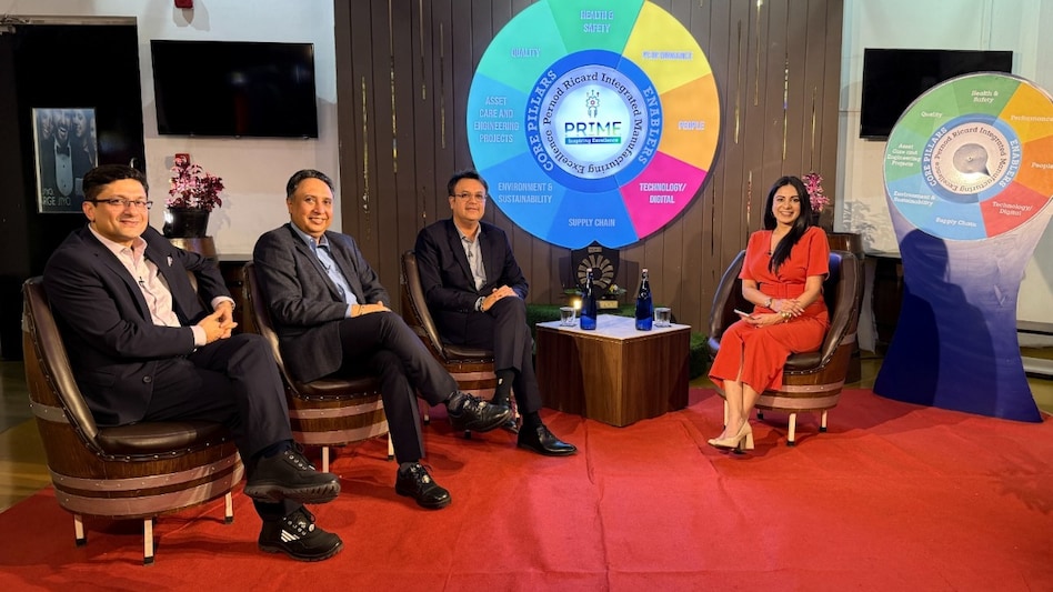 Sakshi Batra in conversation with Accenture’s Vijay Kumar Baliyan and Amneet Singh, and Pernod Ricard India’s Gagandeep Sethi Sakshi Batra in conversation with Accenture’s Vijay Kumar Baliyan and Amneet Singh, and Pernod Ricard India’s Gagandeep Sethi
