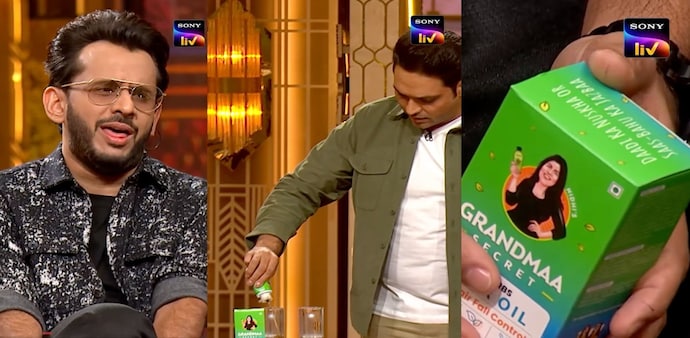 Shark Tank India: Founders’ bold hair oil stunt leaves Aman disgusted Shark Tank India: Founders’ bold hair oil stunt leaves Aman disgusted