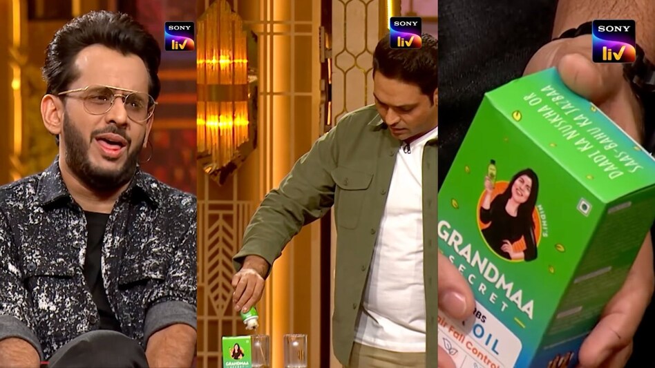 Shark Tank India: Founders’ bold hair oil stunt leaves Aman disgusted Shark Tank India: Founders’ bold hair oil stunt leaves Aman disgusted