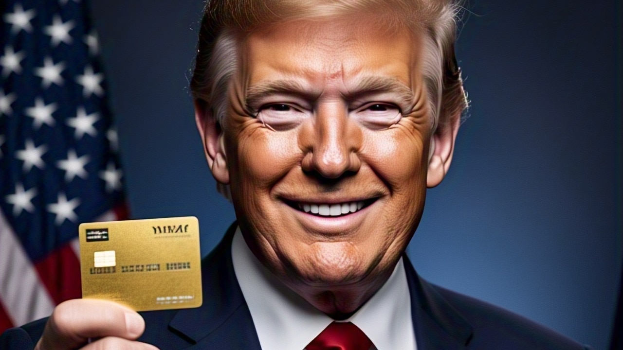 Trump US gold card visa Trump US gold card visa