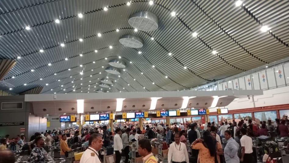 Union Minister Kinjarapu Ram Mohan Naidu Inaugurates Udaan Yatri Café at Chennai Airport Union Minister Kinjarapu Ram Mohan Naidu Inaugurates Udaan Yatri Café at Chennai Airport