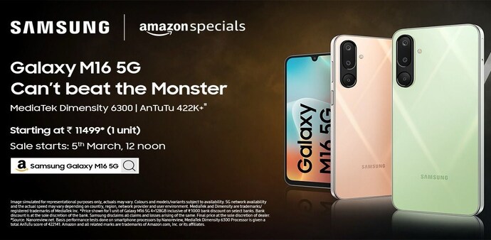 Samsung launches Galaxy M06 5G and M16 5G in India Samsung launches Galaxy M06 5G and M16 5G in India