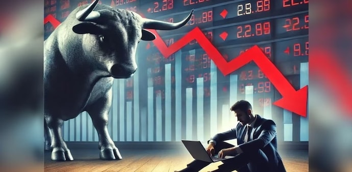 Stock market suffered a major crash on Friday, wiping out ₹9 lakh crore in market wealth. Stock market suffered a major crash on Friday, wiping out ₹9 lakh crore in market wealth.