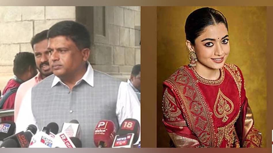 Congress MLA stands by remarks on Rashmika Mandanna Congress MLA stands by remarks on Rashmika Mandanna