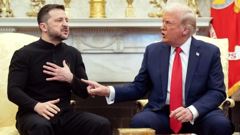 Zelensky recounted the unexpected turn of events during their White House meeting, describing it as not proceeding as planned. Zelensky recounted the unexpected turn of events during their White House meeting, describing it as not proceeding as planned.