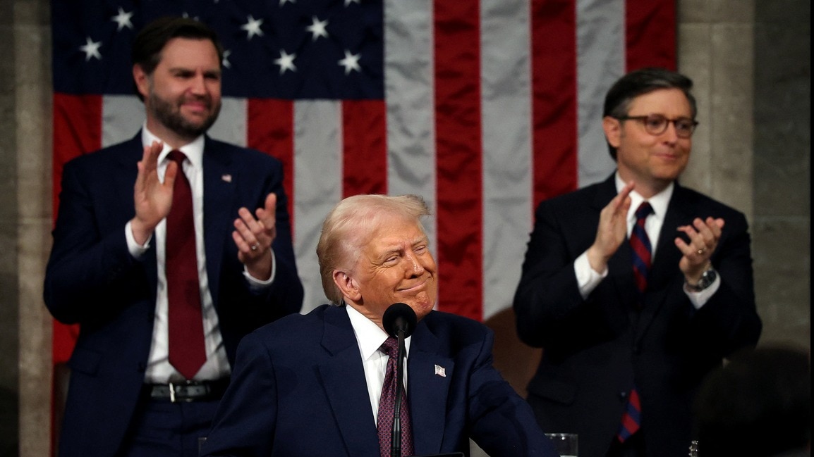 Donald Trump Congress speech: 'America won't be woke anymore' Donald Trump Congress speech: 'America won't be woke anymore'