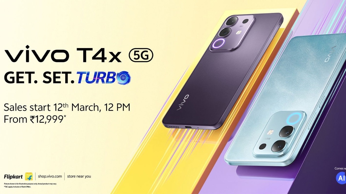 Vivo T4x 5G launched in India (source: vivo) Vivo T4x 5G launched in India (source: vivo)