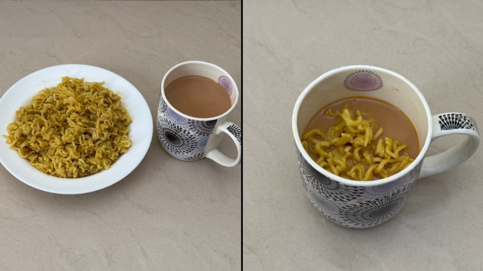 Swiggy’s bizarre Maggi-in-chai post slammed as ‘food wastage’ (X/@swiggy) Swiggy’s bizarre Maggi-in-chai post slammed as ‘food wastage’ (X/@swiggy)